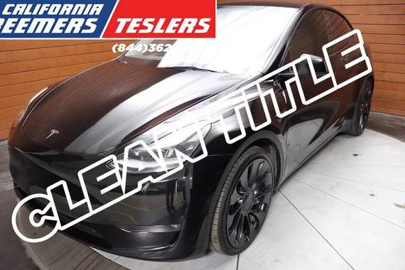 TESLA MODEL Y 2021 5YJYGDEFXMF266684 image TESLA MODEL Y 2021 5YJYGDEFXMF266684 image